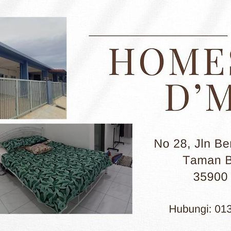 Homestay D'Mama Ifor Muslimi Tanjong Malim Exteriör bild